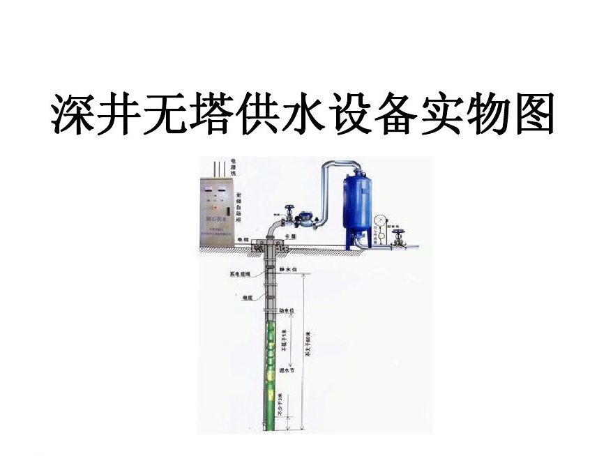 广州南沙区井泵无塔式供水设备